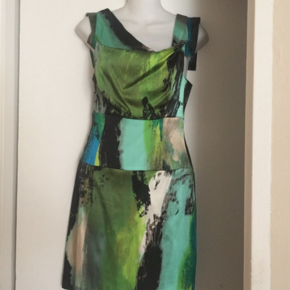 Black Halo sheath dress